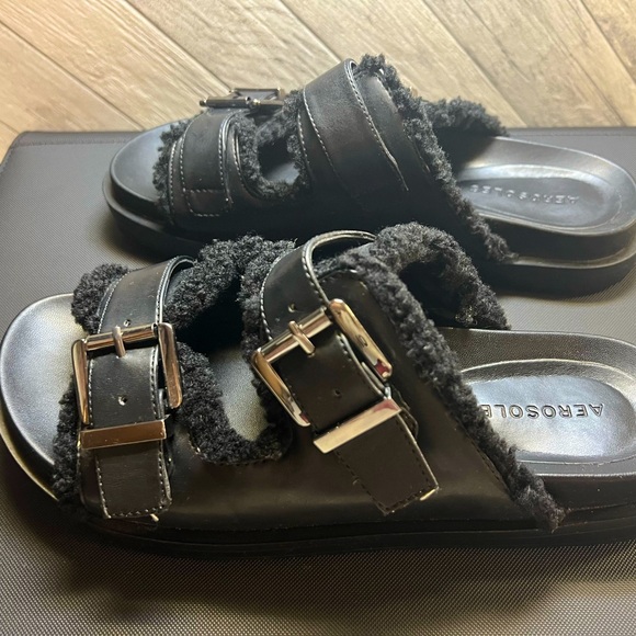 Aerosoles Sandal/Slide with buckle strap - Picture 2 of 11
